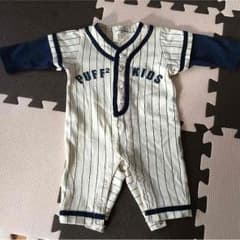 赤ちゃん ロンパース つなぎ 70 男の子 女の子 野球 ユニフォーム コスプレのサムネイル