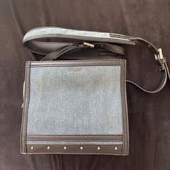 Moussy デニム ブラック ショルダーバッグのサムネイル