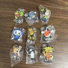 Jリーグ マスコット ラバーキーホルダー 9種セット - メルカリ