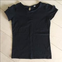 女の子 トップス 黒 130のサムネイル