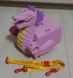 レゴランド ポップコーンバケツ ドラゴン ピンクのサムネイル