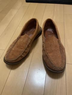 Russell Moccasin スエード モカシン ブラウン 8Eのサムネイル