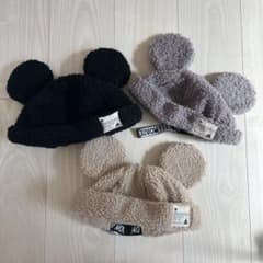 ミッキー　ふわふわ帽子のサムネイル