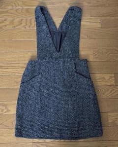 【美品✨匿名配送】中学生　高校生　女の子　秋冬　ジャンパースカート　Mサイズのサムネイル