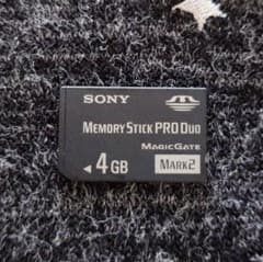 SONY Memory Stick PRO Duo 4GB MAGICGATE 01