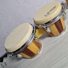Bongo wooden standard size percussion
