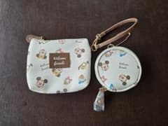 Disney Welcome friends ポーチ小銭入れ 2点セットのサムネイル