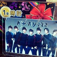 チェリ階堂様専用     Kis-My-Ft2 時計 コンビニくじ引き1番!!!のサムネイル