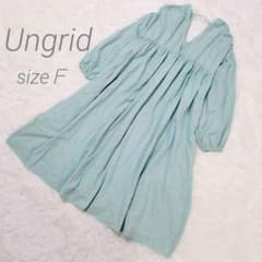 미품 Ungrid 언그리드 슬리브 볼륨 원피스 봄 원피스 2025