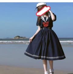 セーラー ワンピース コスプレ 制服 ディズニー アイドルのサムネイル
