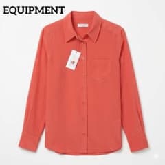 EQUIMENT エキプモン シルク100%とろみブラウス S シャツ EQUIPMENT エキップモン シルク100% 長袖ブラウス S とろみ - メルカリ