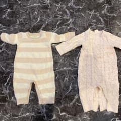 ジェラートピケ　ロンパース　２枚セットのサムネイル