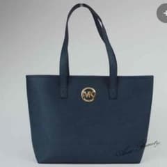 【早い者勝ち】Michael Kors マイケールコース トートバッグ ネイビーのサムネイル