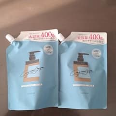cocone クレイクリームシャンプー リペア 詰め替え 400g×2のサムネイル