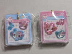 Heisei Memory Uru-Churu POP Stickers Petit キーホルダー　Gacha Magical Mew