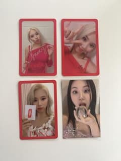 TWICE チェヨン トレカ 4枚セットのサムネイル