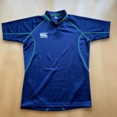 Canterbury ラガーシャツ ネイビー グリーン XL - メルカリ