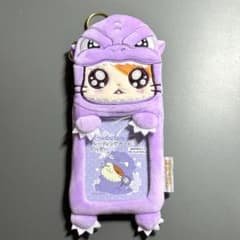 ゴジハムくん　トレカケースボア　パープルのサムネイル
