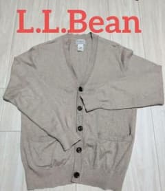 L.L.Bean　カーディガン　メンズ　レディース　カシミヤ　エルエルビーンのサムネイル
