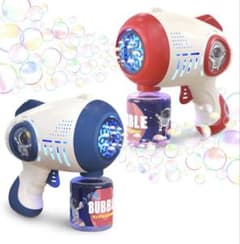 シャボン玉 2個セット 電動式 バブルガン ライト付きのサムネイル