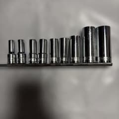 Pro-Auto ディープソケットセット 8-19mm 9本セットのサムネイル
