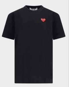 PLAY COMME des GARÇONS ハートロゴ Tシャツ 黒 Mのサムネイル