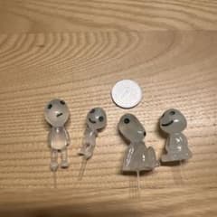 エイリアンフィギュア 透明プラスチック製　ピン付きのサムネイル