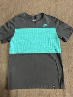 NIKE Tシャツ M グレー ターコイズのサムネイル
