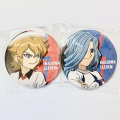 イナズマイレブン　イナイレ　くじ引き堂　缶バッチ　エドガー　マークのサムネイル