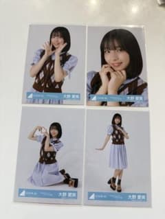 日向坂46 2026 カレンダー スタイリング 生写真 4種コンプ 大野愛実