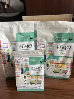 ELMO エルモ キャットフード 成猫用 ヘアボールケア　計6kg +400gのサムネイル