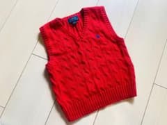 ラルフローレン ニットベストのサムネイル