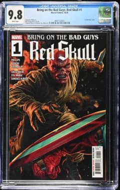 アメコミリーフ Bring on the Bad Guys: Red Skull - メルカリ