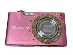 動作未確認 カシオ エクシリム EX-Z100 デジカメ ピンク - メルカリ