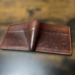 Ryu 二つ折り財布 本革 ブラウン 高級 人気 ブラウン チョコ - メルカリ