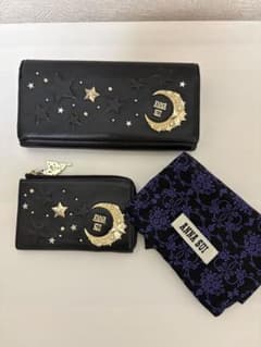ANNA SUI 長財布＆マルチケース、巾着3点セット - メルカリ
