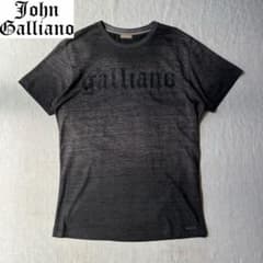 John Galiano ジョンガリアーノ グレー ロゴ Tシャツ Y2K - メルカリ