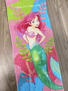 리틀 머메이드 아리엘 페이스 타올 1장