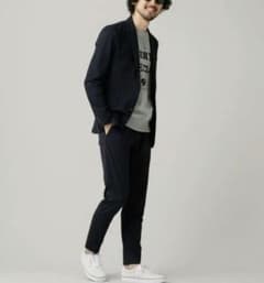 나노 유니버스 다메리노 하이 게이지 능직 저지 팬츠 M