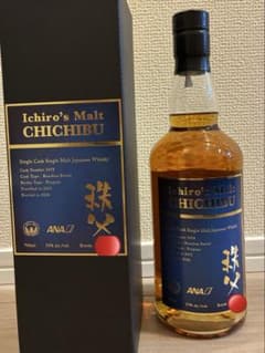 ANA国際線機内販売限定品 イチローズモルト 秩父 シングルカスク 10年 ANA販売限定品 イチローズモルト シングルカスク 10年 - メルカリ