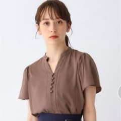 AG by aquagirl  スキッパーボタン ブラウスのサムネイル