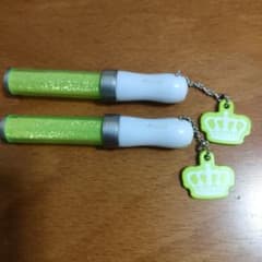ガチャガチャ King Blade ミニチュア ペンライト ライトグリーン/黄緑のサムネイル