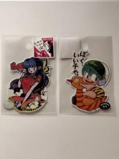 B-SIDE LABEL 란마 1/2 · 우루 세이 야 츠라 씰 세트