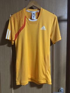 adidas CLIMA365 スポーツTシャツ Lサイズ イエローのサムネイル