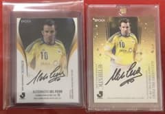 直筆サイン2枚セット デル・ピエロ/DEL PIERO エポック社 Jカード