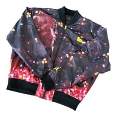 ナイキ ジョーダン 2XLグラフィックジャケット MA-1 大きいサイズ