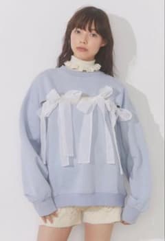 新品 merry jenny リボンでつないだトレーナーのサムネイル