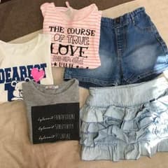 ぞのさん様専用 女の子夏服まとめ売りのサムネイル