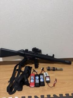 東京マルイ MP5 SD5 電動ガン ドットサイト付 バッテリー付 動作未確認のサムネイル