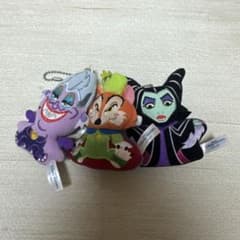 ディズニー ヴィランズ ぬいぐるみバッジ 3体セットのサムネイル